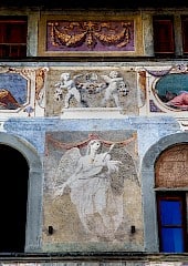 Detail from religious fresco